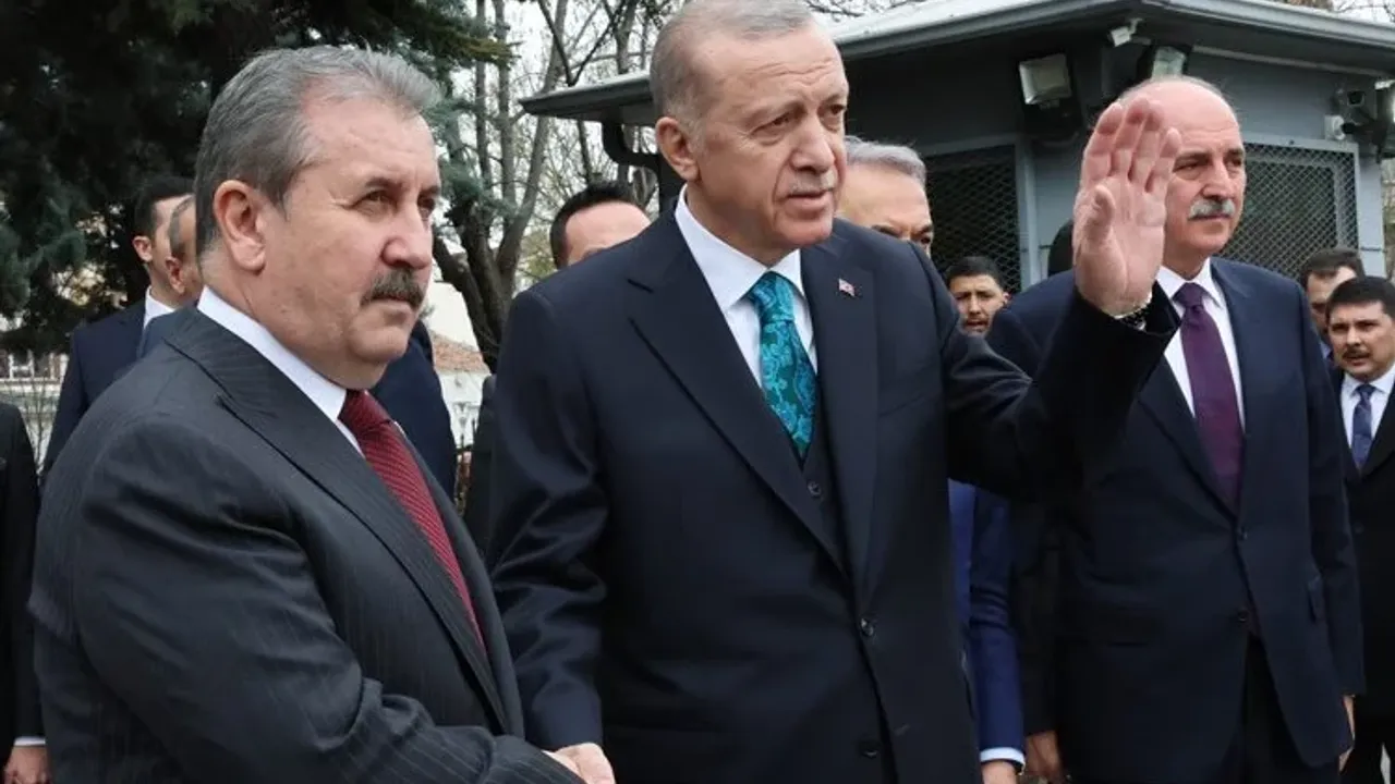 Erdoğan BBP genel başkanını ziyaret etti.
