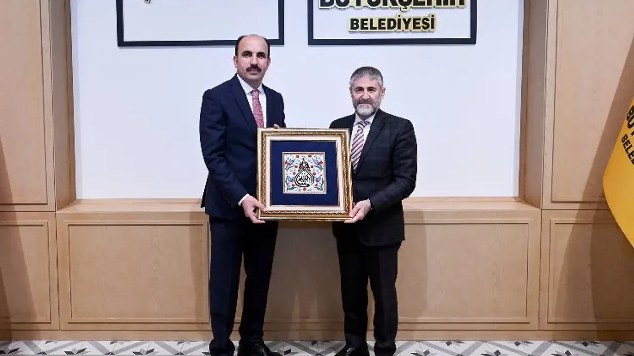 Hazine ve Maliye Bakanı Nureddin Nebati Konya'da