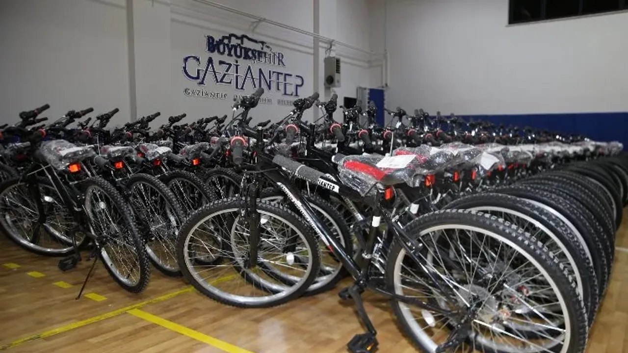 Gaziantep üretimli 30 bin bisiklet daha yollarda