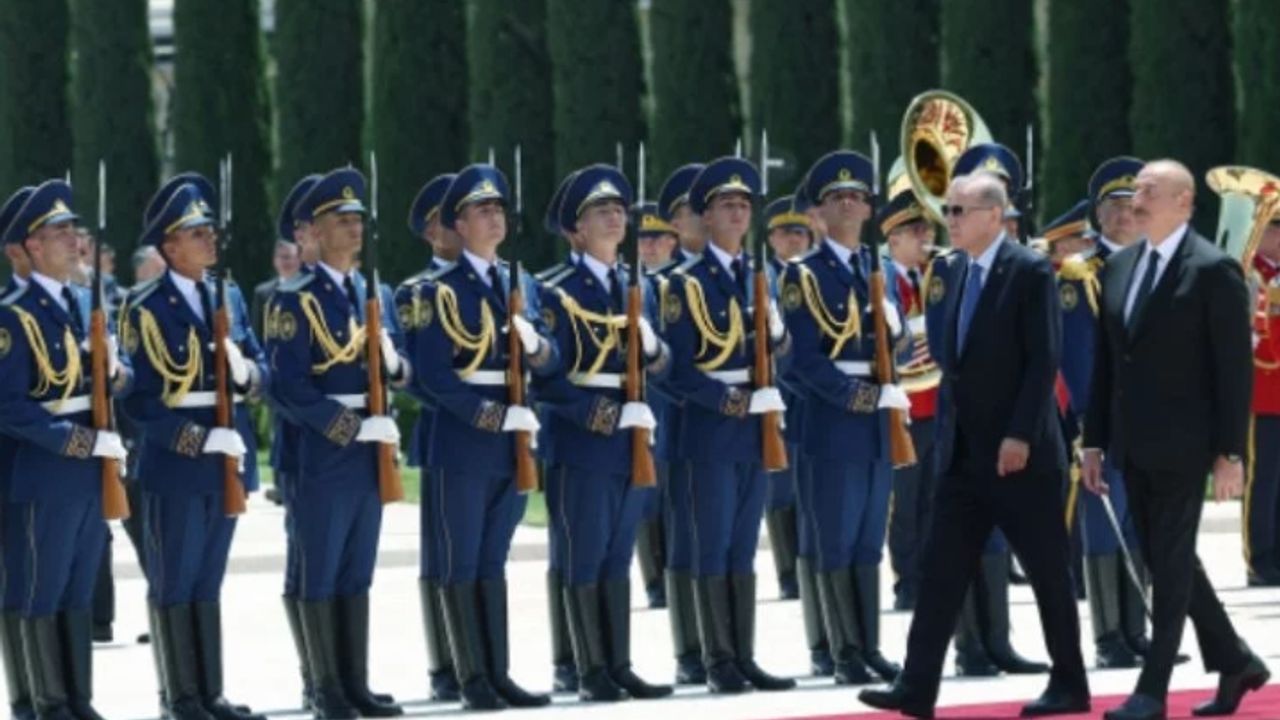 Cumhurbaşkanı Erdoğan Azerbaycan'da