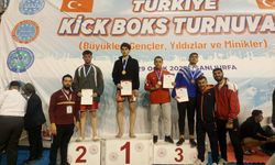 Türkiye Kick Boks Turnuvası'na damga vurdular