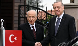 Erdoğan-Bahçeli bir araya geldi