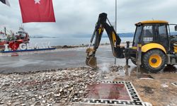 Gemlik meydanına estetik dokunuş başladı