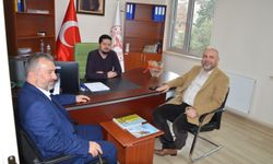 Başkan Aydın' dan ilçe sağlık müdürüne ziyaret