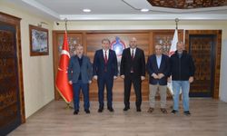 BAHÇEKAPILI’DAN BAŞKAN AYDIN’A ZİYARET