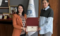BŞEÜ'den Başkan Tekin'e teşekkür belgesi