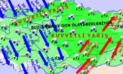 Kış tekrardan geldi! Kar, yağmur, fırtına