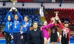 Kütahya Belediyespor cimnastik dalında birinci oldu