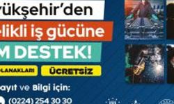 BUSMEK'ten iş gücüne tam destek geliyor.