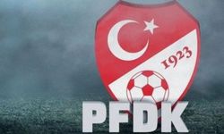 PFDK'dan kulüplere para cezası geldi