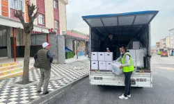 Dilovası'ndan hanelere gıda kumanyası dağıtımı
