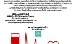 Bursa İYİ Parti'den kan bağışı seferberliği