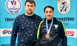 Manisalı sporcu Türkiye 3'üncüsü oldu
