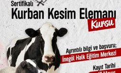 Kurban kesim kursu başlıyor