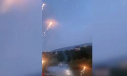 Nilüfer'de havai fişek dehşeti