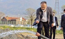 Büyükorhan'da mahalleliye çifte bayram