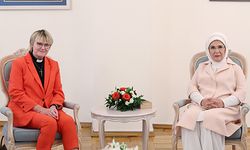 Emine Erdoğan, İsveç Başbakanı’nın eşi Birgitta Ed ile görüştü