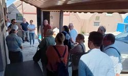 Mantar yetiştiricileri kursiyerlerine teknik gezi