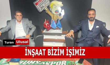 Ünlü müteahhitlerden medya ziyareti