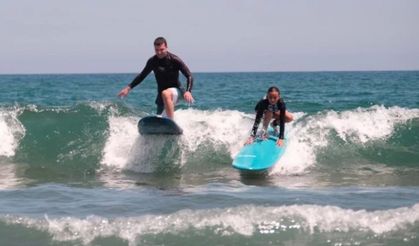 Sörf turizminin merkezi oluyor