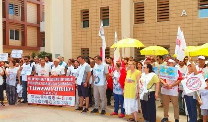 SABİM üyesi hekimler iş bıraktı