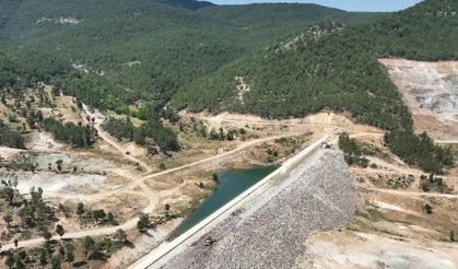 Kocadere Göleti'nde imalatların yüzde 45'i tamamlandı