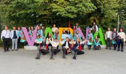 İnegöl'ün Halk Dansları Topluluğu turnede