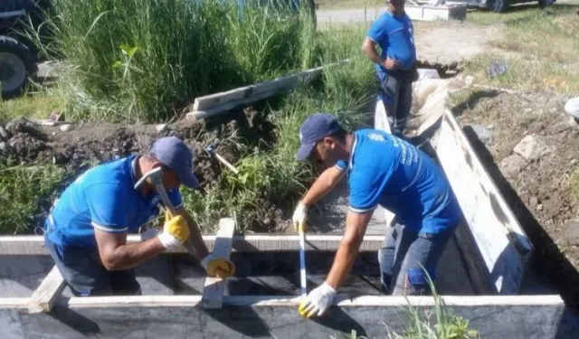 Muğla'da üreten köylüye sulama desteği