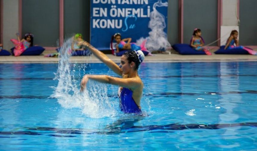 Su Balesi gösterisi nefes kesti