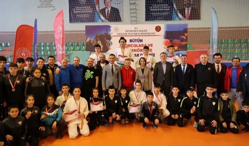 Nevşehirli sporcuların yıldızları parlıyor