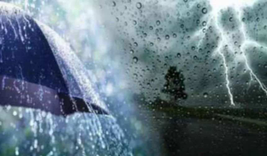 Meteorolojiden kuvvetli yağış uyarısı