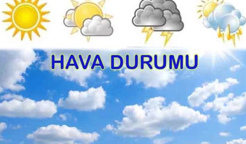 Bugün hava durumu nasıl olacak?
