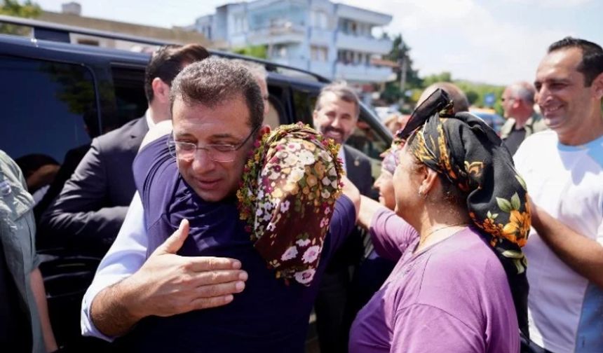 Ekrem İmamoğlu Hatay'da